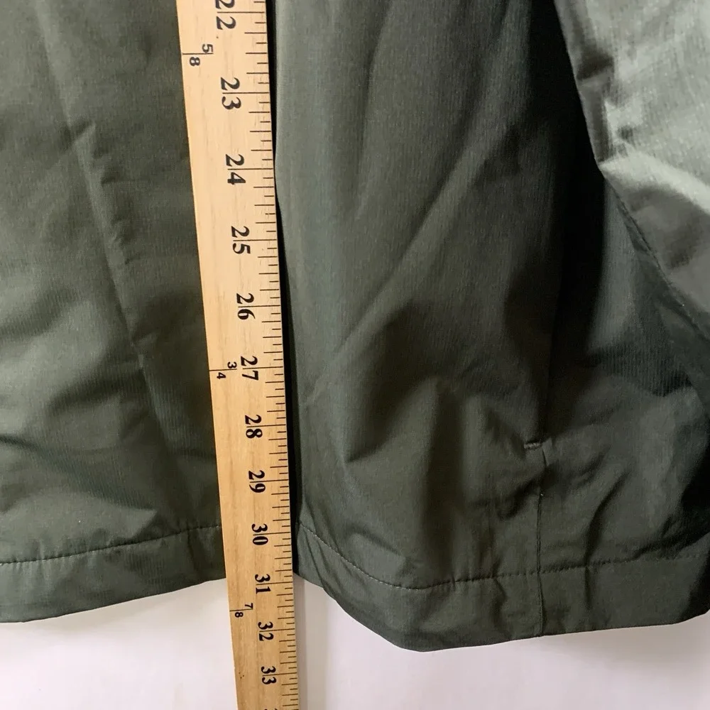 Baerskin Tactical Waterproof Hooded Rain Jacket Mens XL Dark Green Utility New